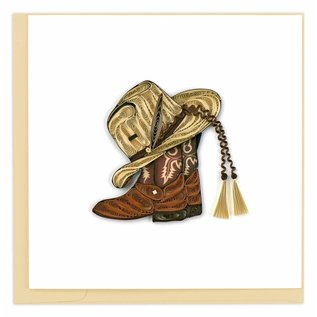 QUILLING CARDS, INC Quilled Cowboy Toys Card