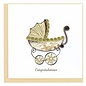 QUILLING CARDS, INC Quilled Baby Carriage Card
