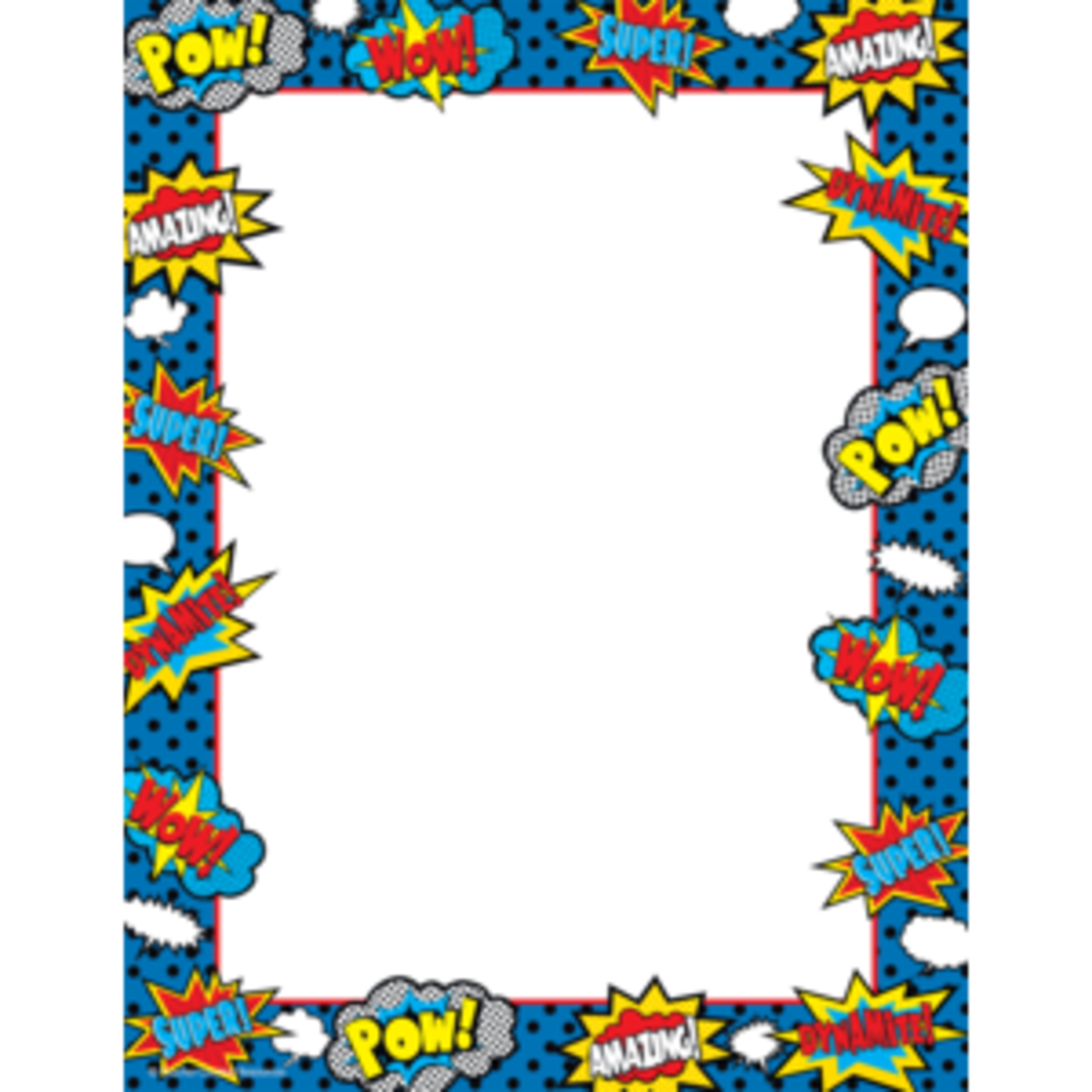 Teacher Created Resources Superhero Computer Paper [TCR5629]