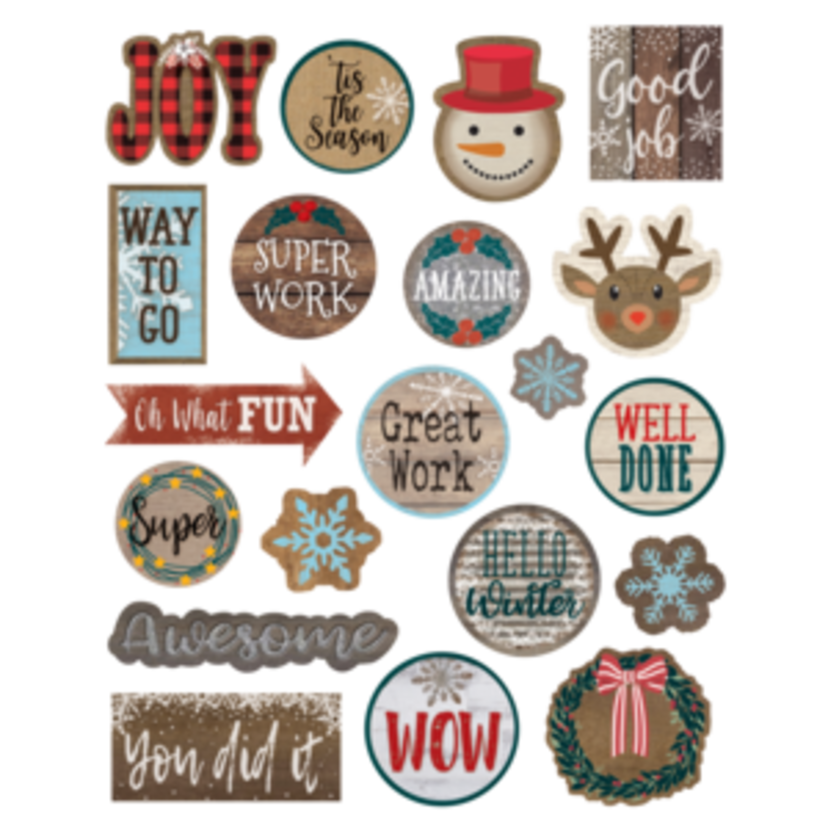 Teacher Created Resources Home Sweet Classroom Winter Stickers [TCR8461]
