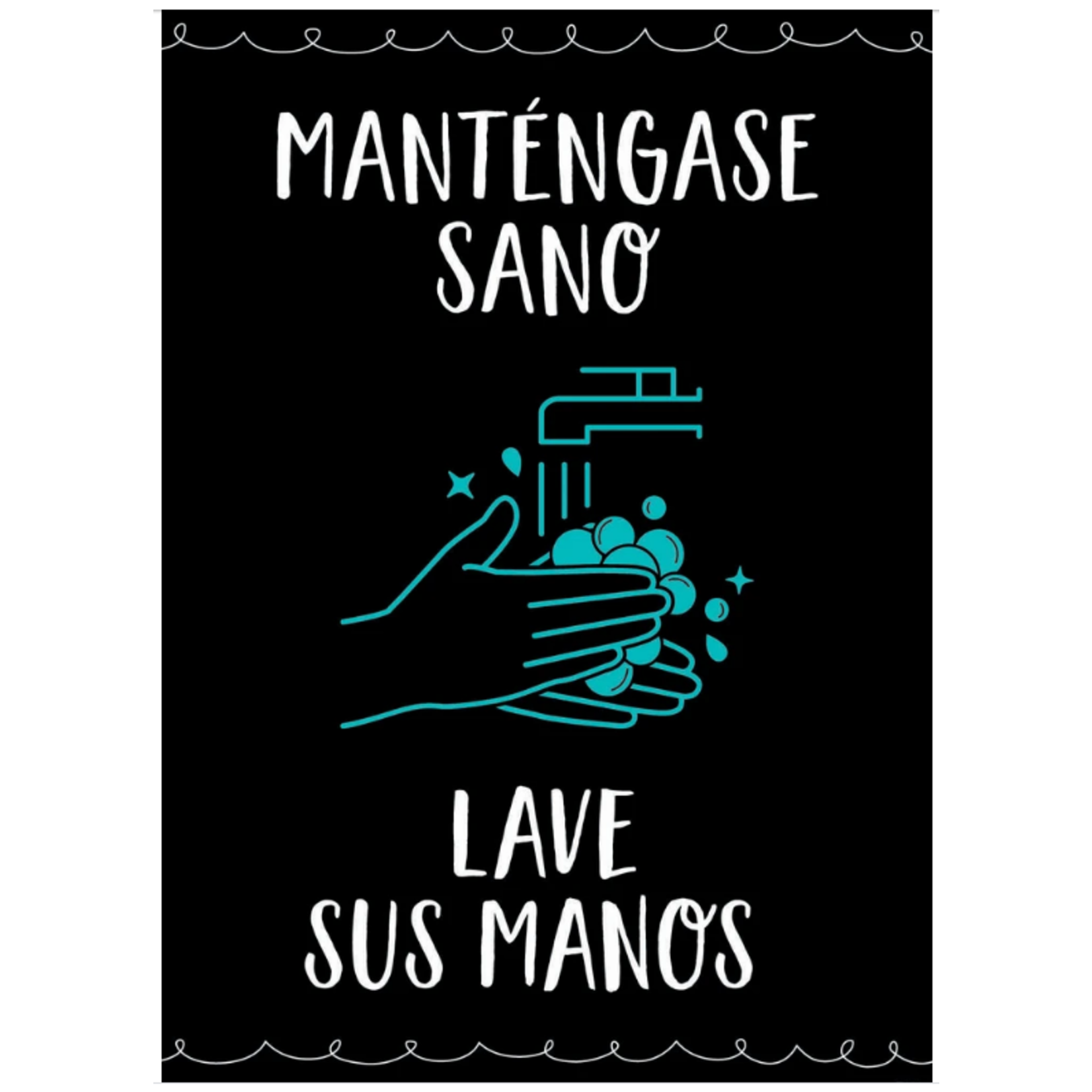 Creative Teaching Press Manténgase sano. Lave sus manos Chart [CTP10405]
