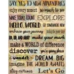 Teacher Created Resources Travel the Map New Adventures Chart 17x22 [TCR7965]