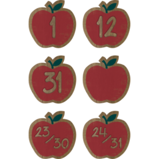 Teacher Created Resources Home Sweet Classroom Apples Calendar Days