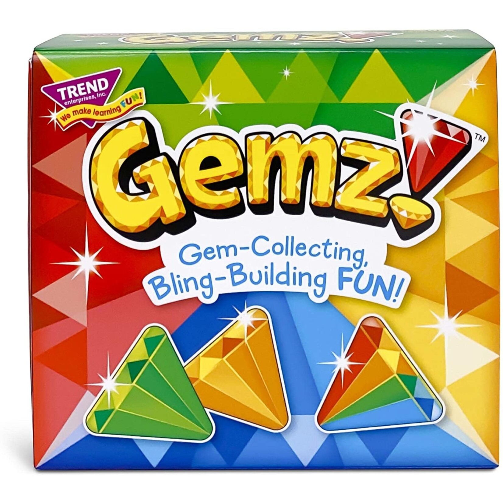 Trend Enterprises Gemz! Three Corner Strategy Game [T20001]