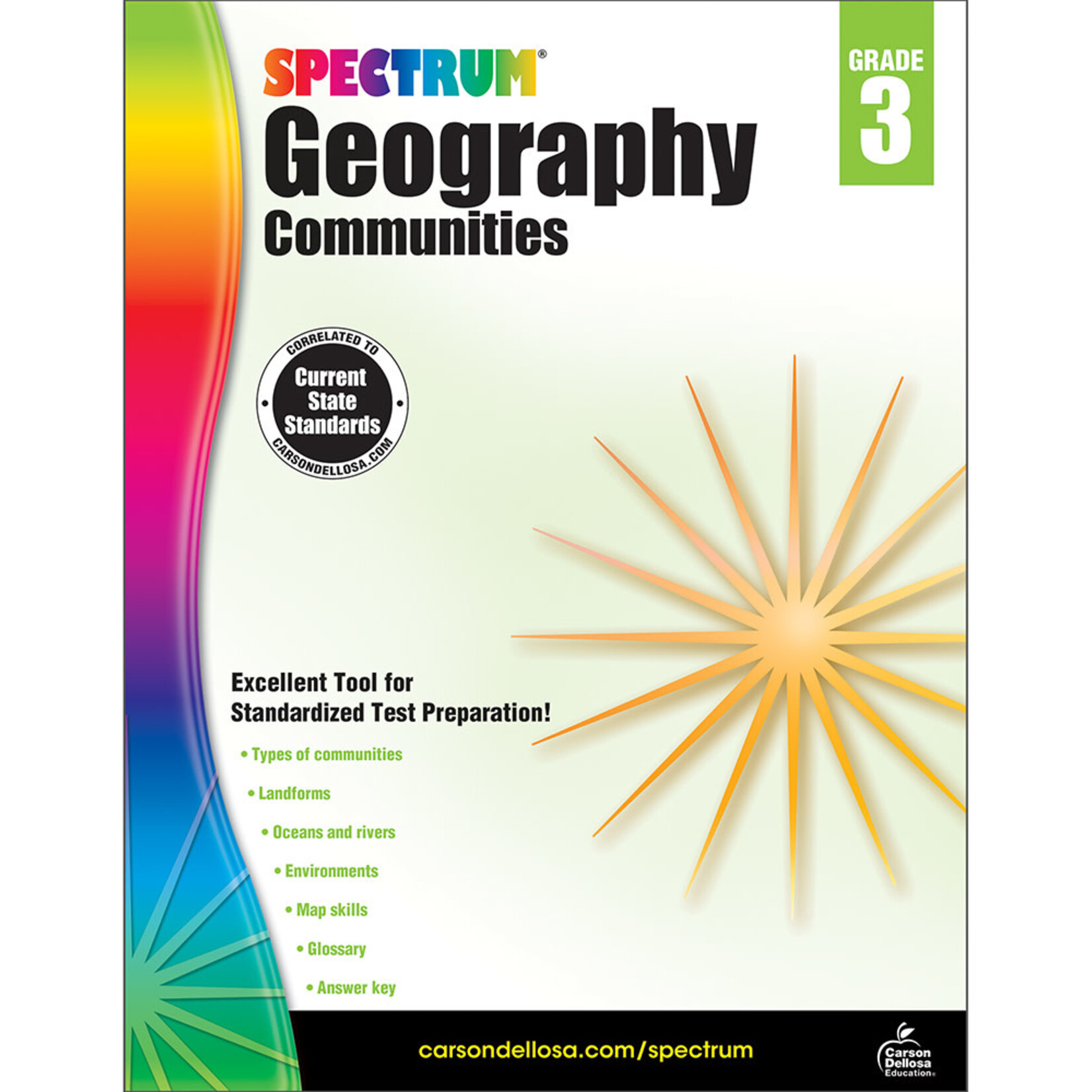 Carson-Dellosa Publishing Group SPECTRUM GEOGRAPHY COMMUNITY GRADE 3 [CD704658]