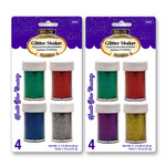 BAZIC BAZIC 8g / 0.28 Oz. 4 Primary Color Glitter Shaker [3442] [3442]
