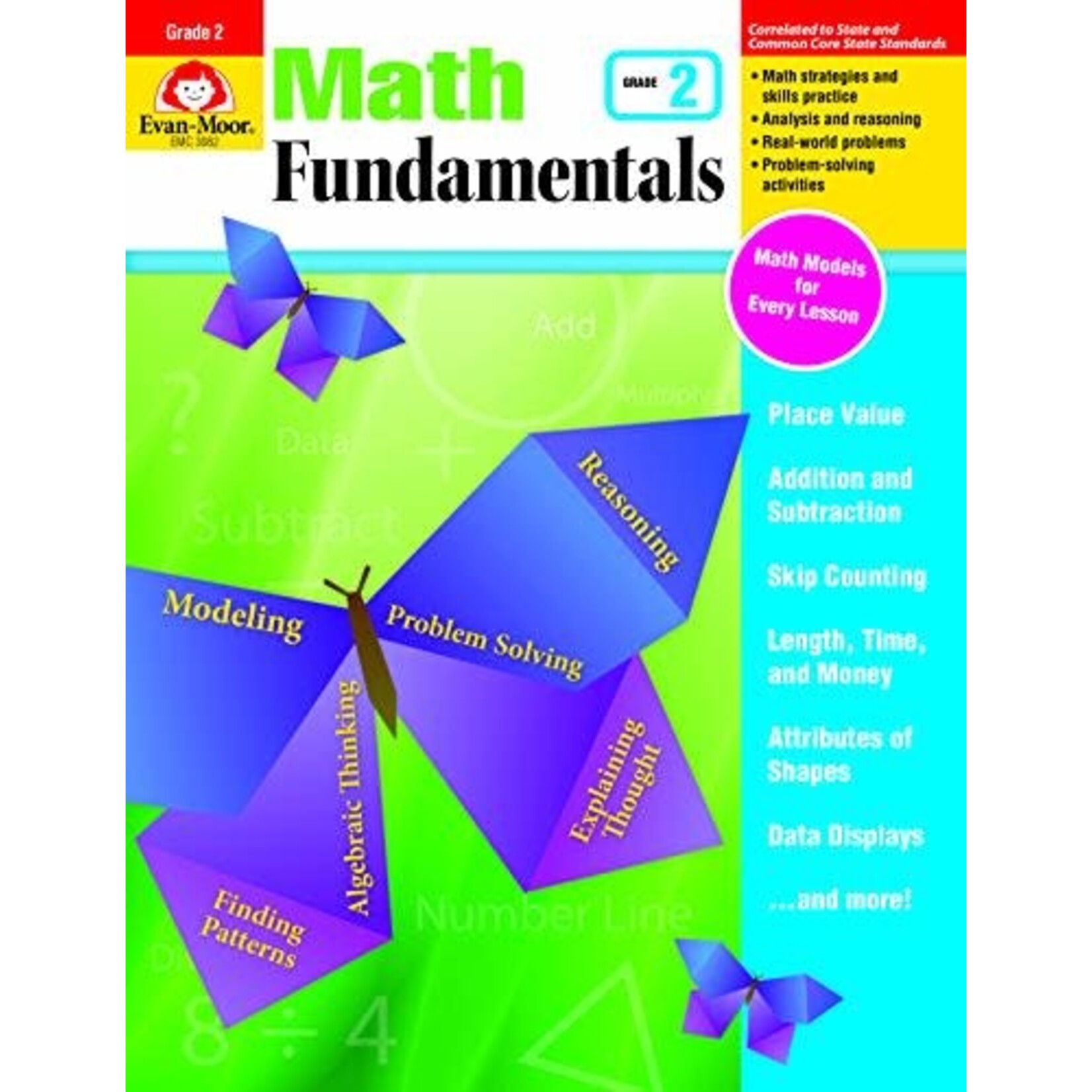 Evan-Moor Evan-Moor Math Fundamentals, Grade 2 [EMC3082]