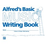 Alfred Music Alfred's Basic Music Writing Book (8" x 6") [00-200]