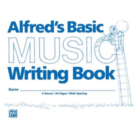 Alfred Music Alfred's Basic Music Writing Book (8" x 6")