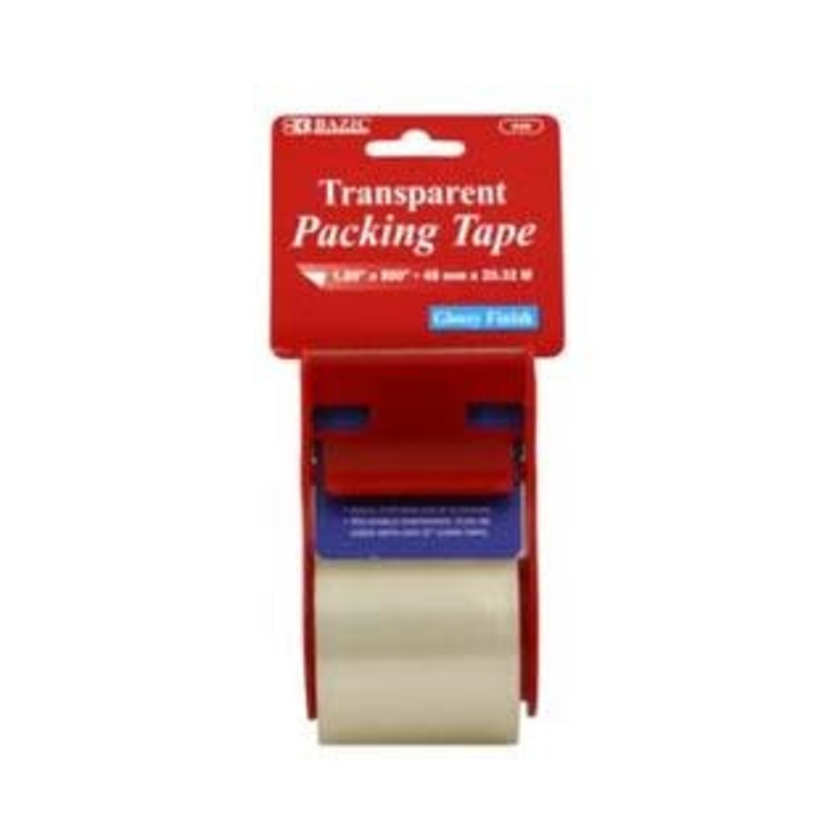 BAZIC BAZIC 1.88" X 800" Clear Packaging Tape w/ Dispenser [936]