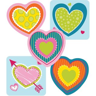 Carson-Dellosa Publishing Group Hearts Colorful Cut-Outs - Mini Assorted