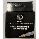 Liqin Liqin Fountain Pen Refills International 6 Pack Black [IK6-BK]