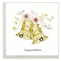 QUILLING CARDS, INC Quilled Wedding Bells Greeting Card