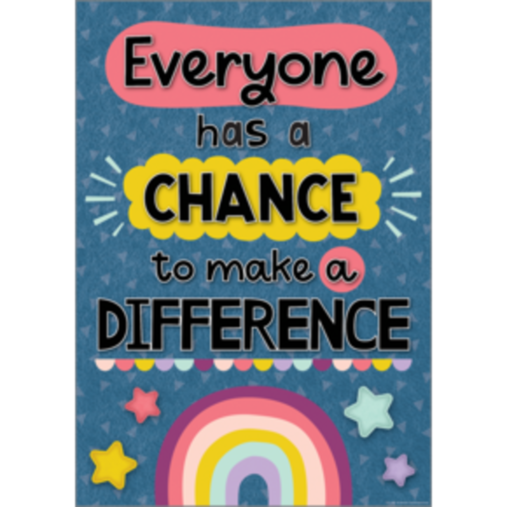 Teacher Created Resources Everyone Has a Chance to Make a Difference Positive Poster [TCR7447]