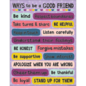 Teacher Created Resources Oh Happy Day Ways to be a Good Friend Chart