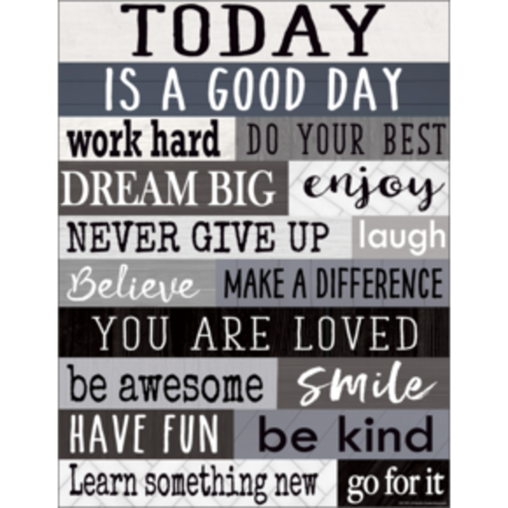 Teacher Created Resources Modern Farmhouse Today Chart 17x22 [TCR7513]