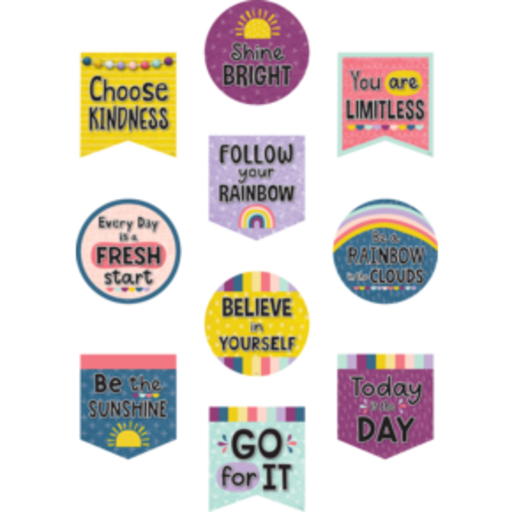 Teacher Created Resources Oh Happy Day Positive Sayings Accents [TCR9038]