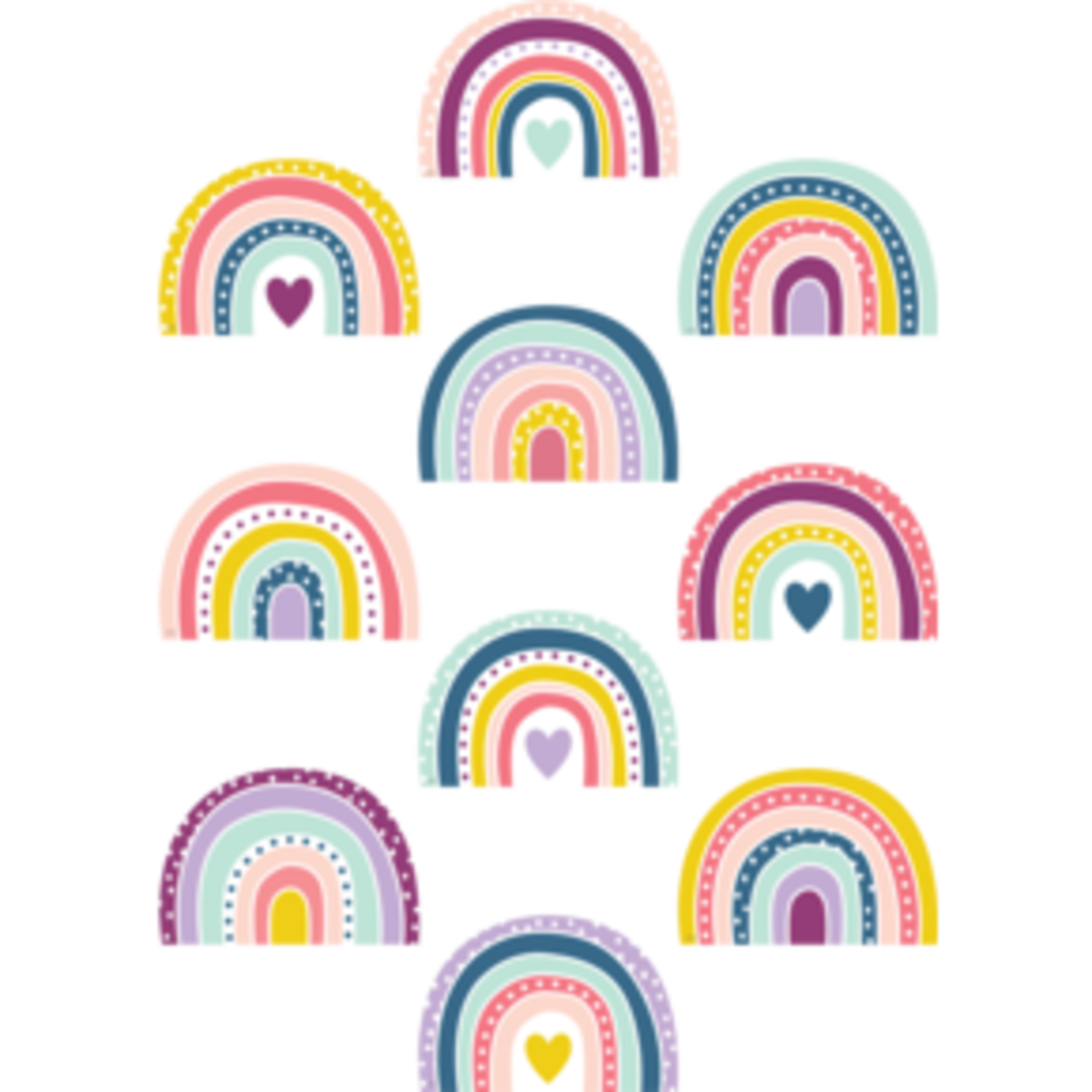 Teacher Created Resources Oh Happy Day Rainbows Accents [TCR9039]