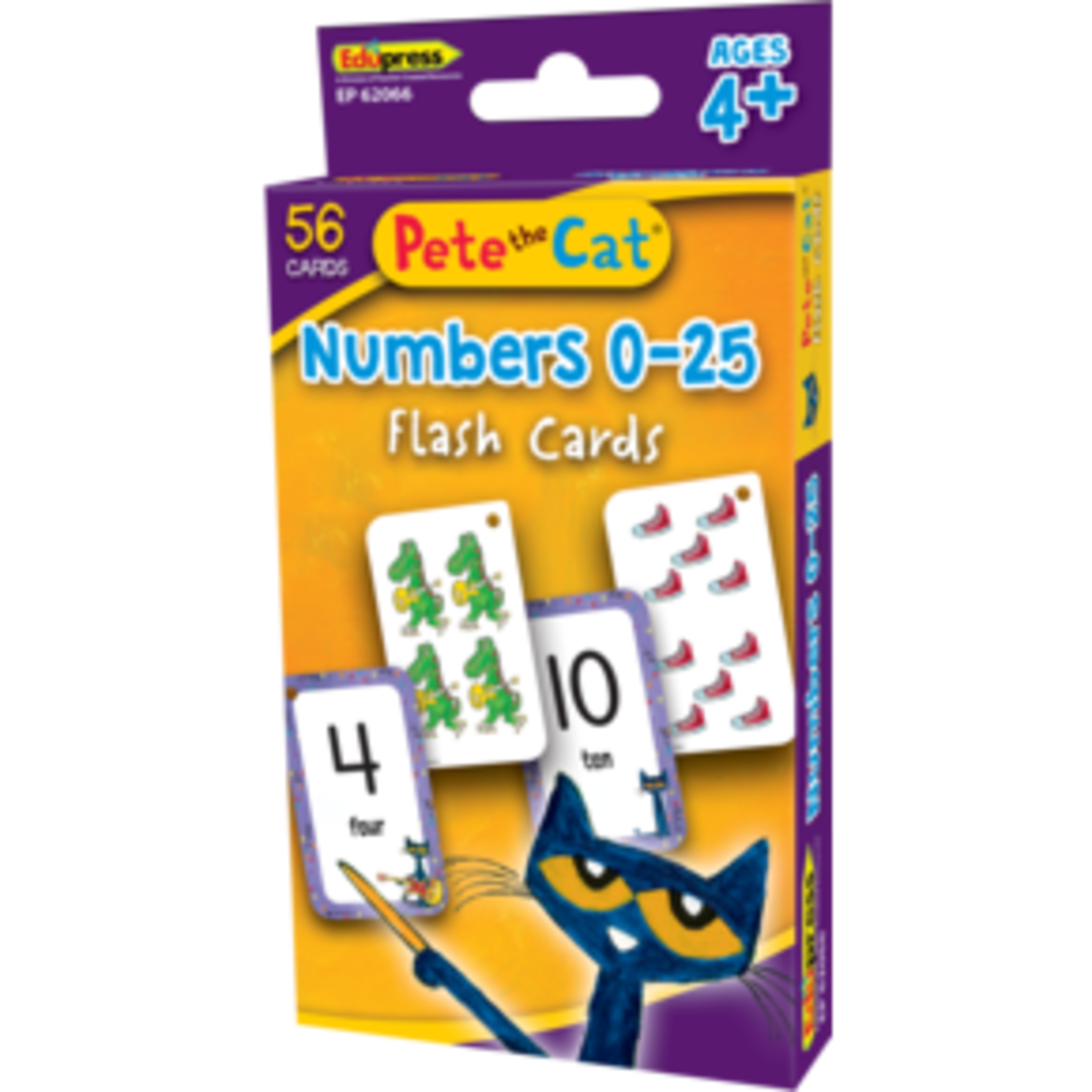Teacher Created Resources Pete the Cat Numbers 0-25 Flash Cards [TCR62066]