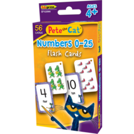 Teacher Created Resources Pete the Cat Numbers 0-25 Flash Cards