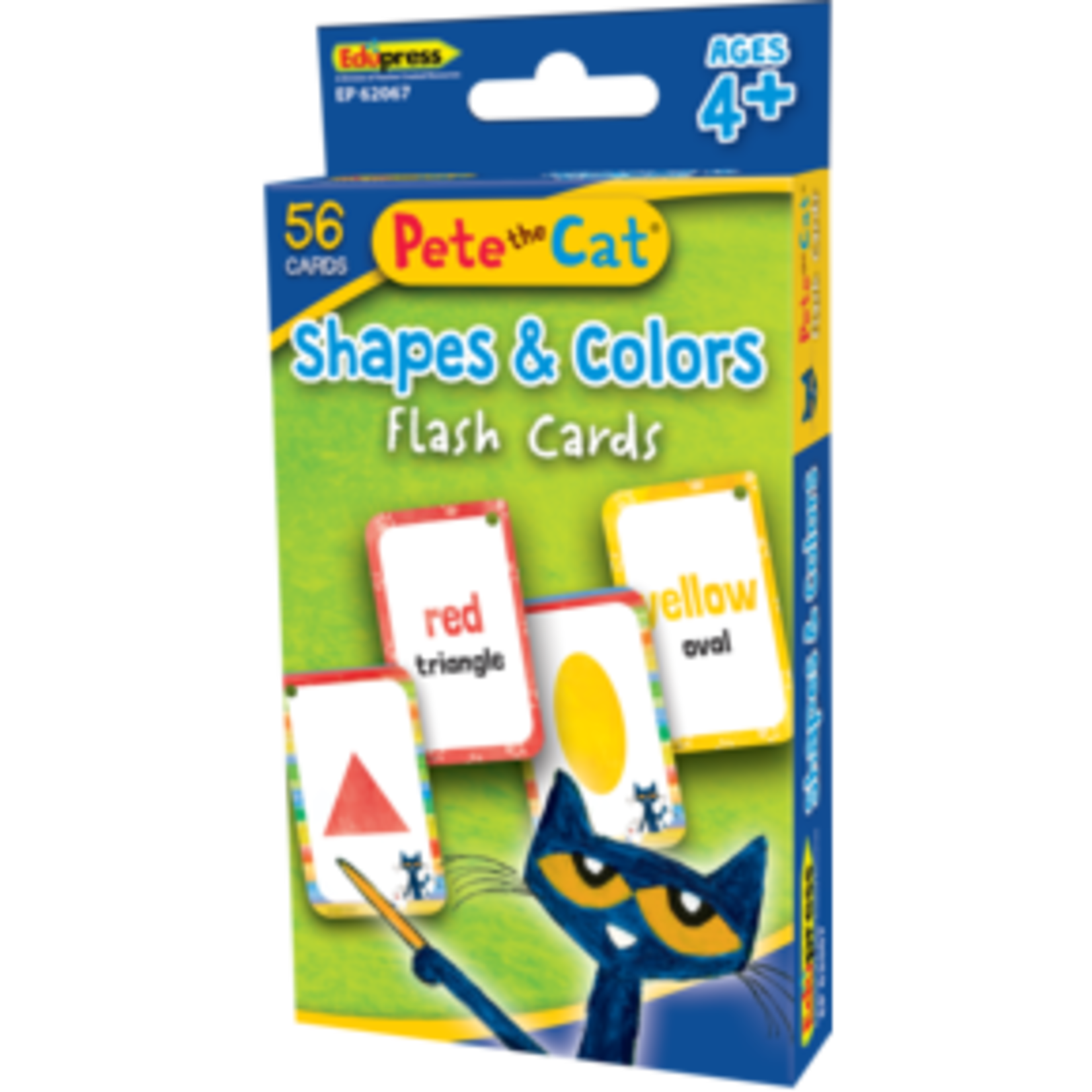 Teacher Created Resources Pete the Cat Shapes & Colors Flash Cards [TCR62067]
