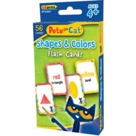 Teacher Created Resources Pete the Cat Shapes & Colors Flash Cards