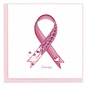 QUILLING CARDS, INC Quilled Breast Cancer Ribbon Card