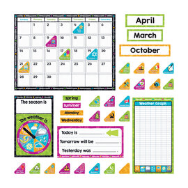 Trend Enterprises Color Harmony™ Calendar Bulletin Board Set