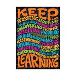 Trend Enterprises Keep ... Learning ARGUS® Poster [TA67172]
