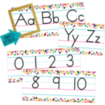 Teacher Created Resources Confetti Alphabet Line Bulletin Board [TCR8804]
