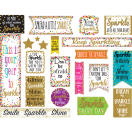 Teacher Created Resources Confetti Sparkle and Shine Mini Bulletin Board