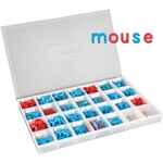 REALLY GOOD STUFF EZread™ Color-Coded Plastic Magnetic Letter Kit [305212]