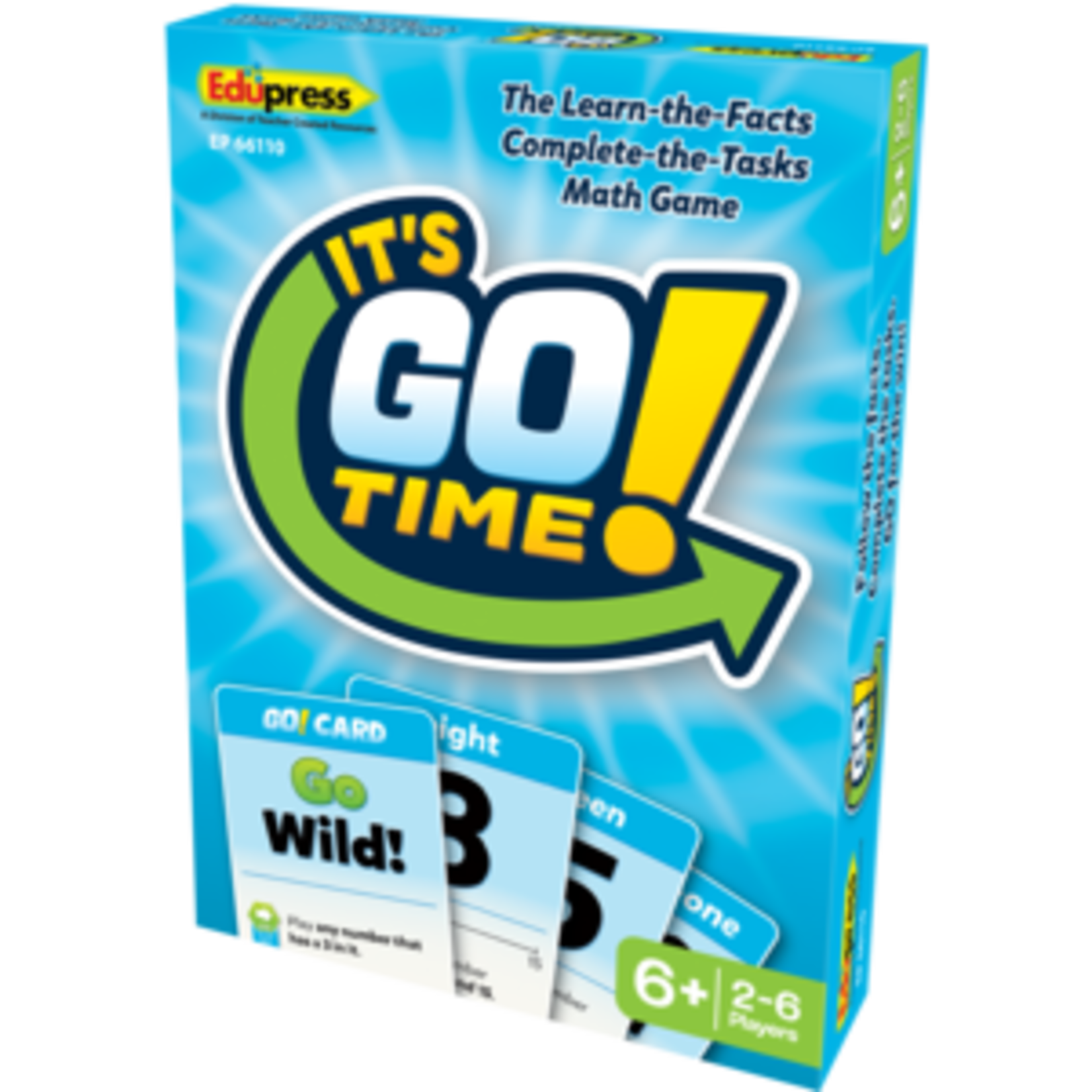Teacher Created Resources It's GO Time! Card Game [TCR66110]