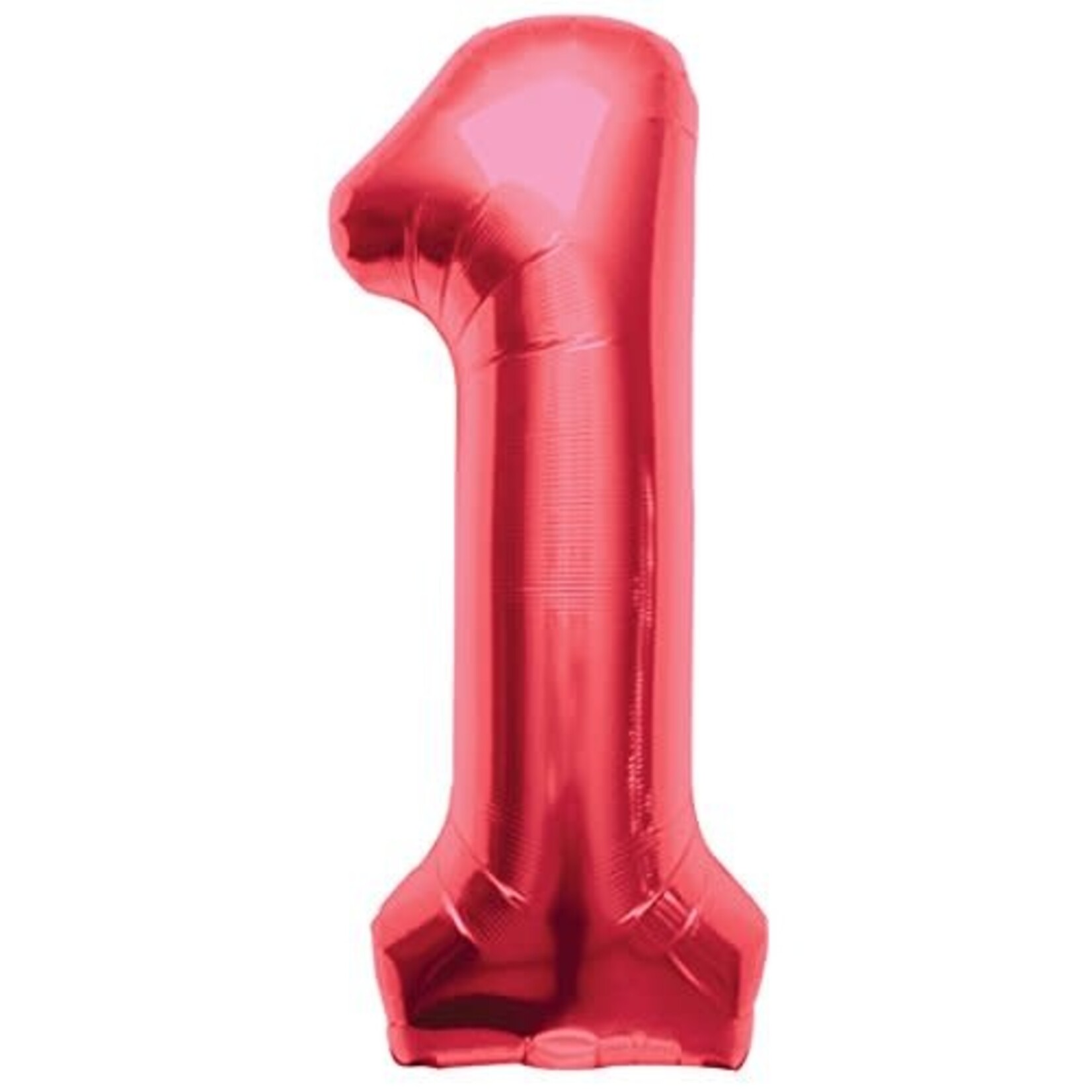 Northstar Balloons Northstar Balloons Number 1 - Red Helium Foil Balloon - 34 inch [115]