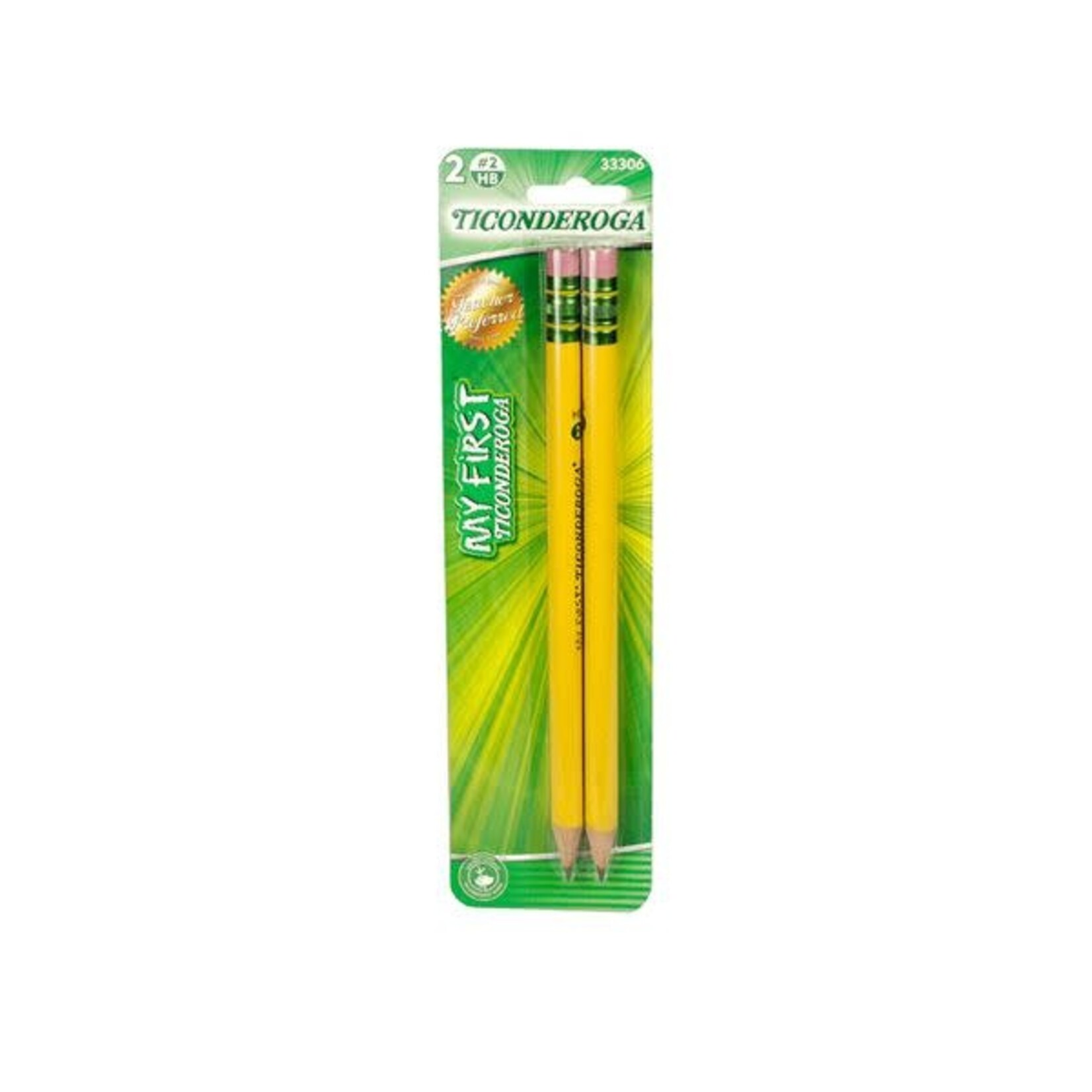Dixon Ticonderoga Ticonderoga My First Pre-Sharpened #2 Wood Pencils [DIX33306]