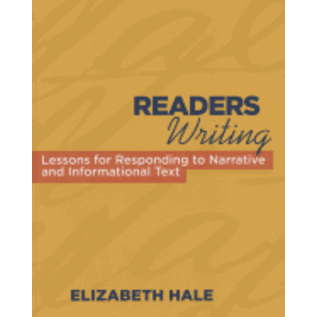 STENHOUSE Reader's Writing by Elizabeth Hale