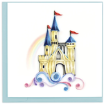 QUILLING CARDS, INC Quilled Castle in the Clouds Greeting Card [BL1314]