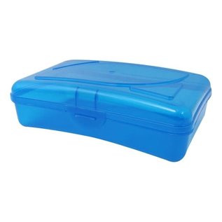 CRA-Z-ART Cra-Z-Art Plastic School Box, 2-3/16”H x 5-3/16”W x 8”D, Assorted Colors