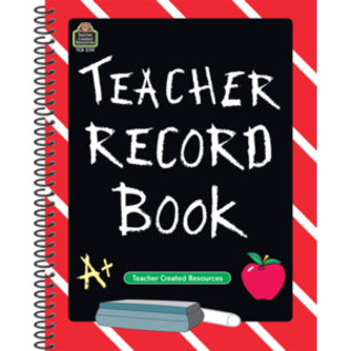 Teacher Created Resources Chalkboard Teacher Record Book