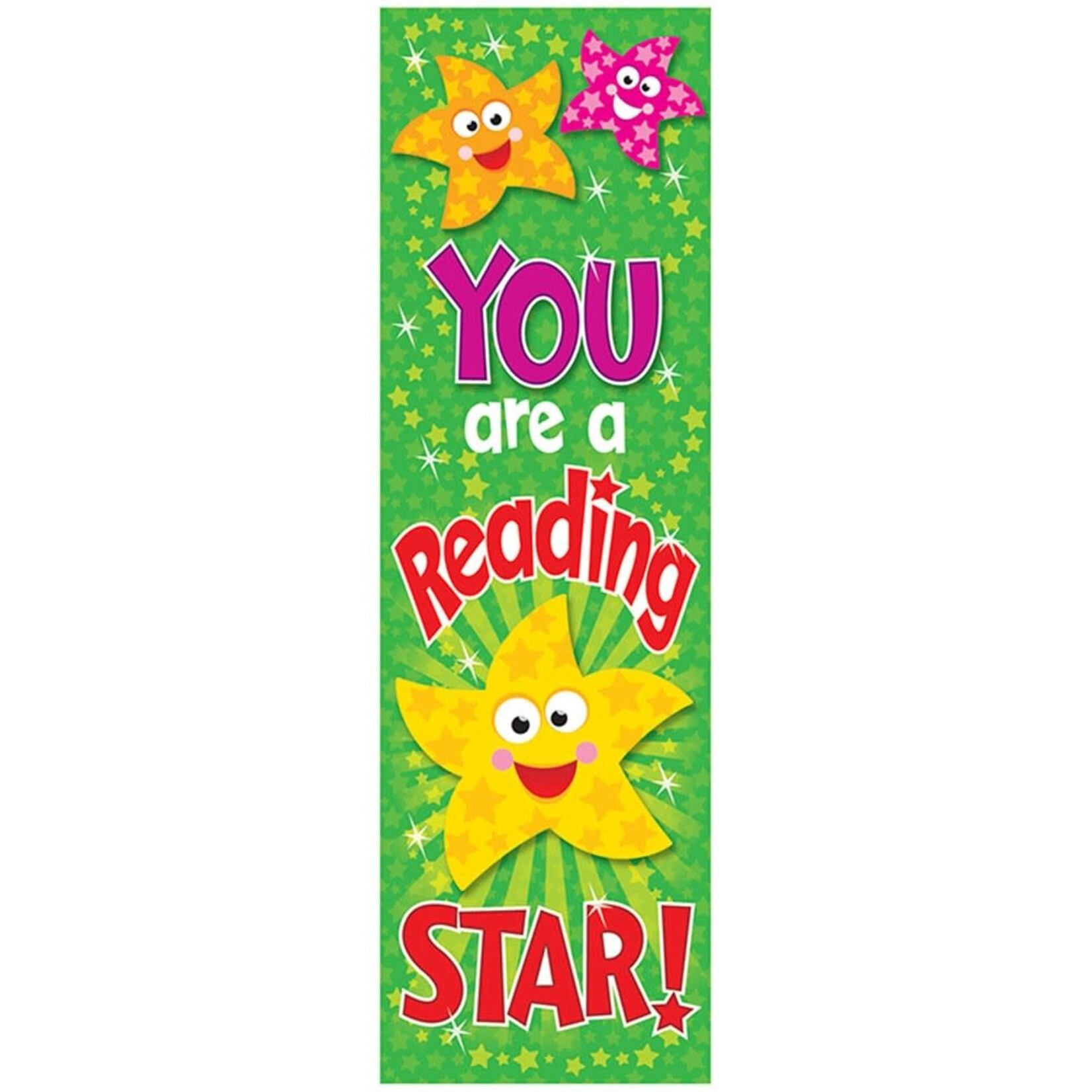 Trend Enterprises You Are A Reading Star Bookmark [T12035]