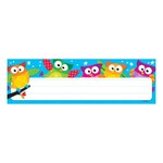Trend Enterprises Owl-Stars! Desk Toppers Name Plates [T69217]