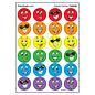 Trend Enterprises Colorful Smiles, Tutti-Frutti scent Scratch 'n Sniff Stinky Stickers – Small