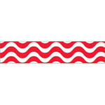 Trend Enterprises Wavy Red Sparkle Plus Bolder Border [T85415]