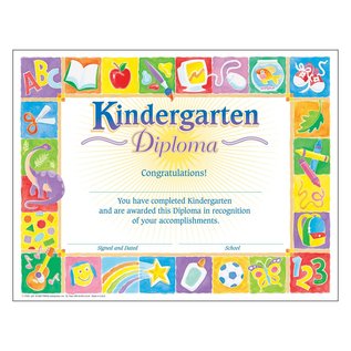 Trend Enterprises Classic Kindergarten Diploma Pack of 30