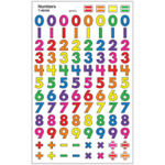 Trend Enterprises Numbers superShapes Stickers [T46036]