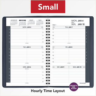 AT-A-GLANCE AT-A-GLANCE Weekly Appointment Book Ruled for Hourly Appointments