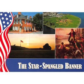 United Souvenir & Apparel 4X6" Baltimore The Star-Spangles Banner