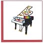 QUILLING CARDS, INC Quilled Grand Piano Greeting Card