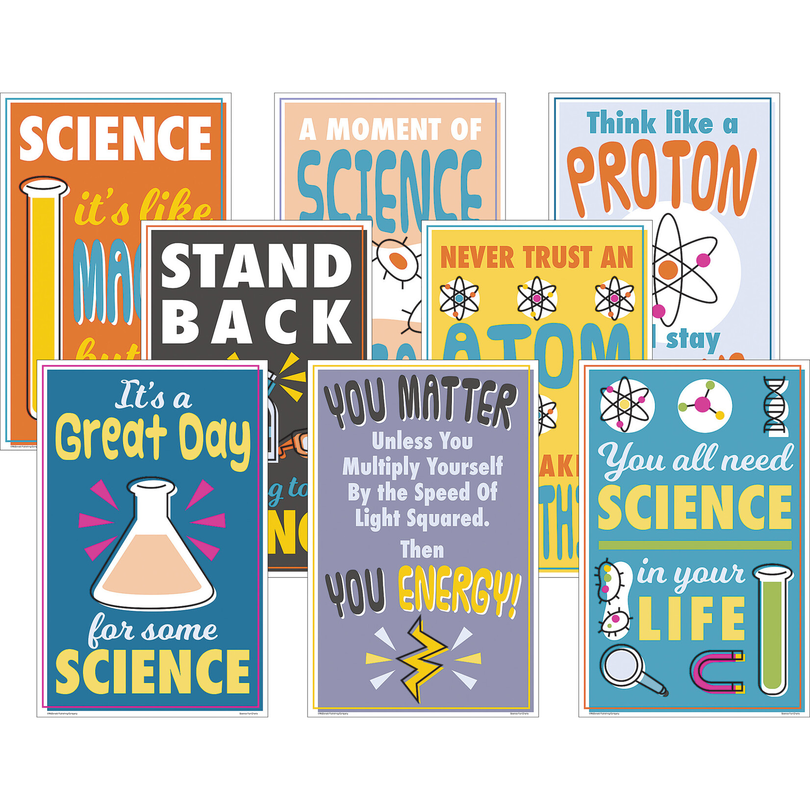 Teacher Created Resources Science Fun Charts [McP175]