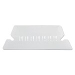 PENDAFLEX Pendaflex Transparent Colored Tabs For Hanging File Folders, 1/5-Cut Tabs, Clear, 2" Wide, 25/Pack [PFX42CR]